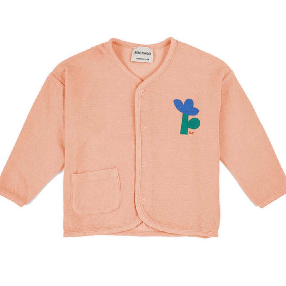 Only worn once! Bobo Choses Seaflower buttoned sweatshirt